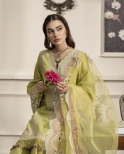 3pc Embroidered Cotton Jacquard Suit with Palazzo Reet by Mona RBY7