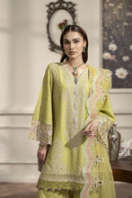 3pc Embroidered Cotton Jacquard Suit with Palazzo Reet by Mona RBY7