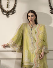 3pc Embroidered Cotton Jacquard Suit with Palazzo Reet by Mona RBY7