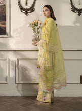 3pc Embroidered Cotton Jacquard Suit with Palazzo Reet by Mona RBY7