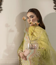 3pc Embroidered Cotton Jacquard Suit with Palazzo Reet by Mona RBY7