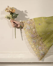 3pc Embroidered Cotton Jacquard Suit with Palazzo Reet by Mona RBY7