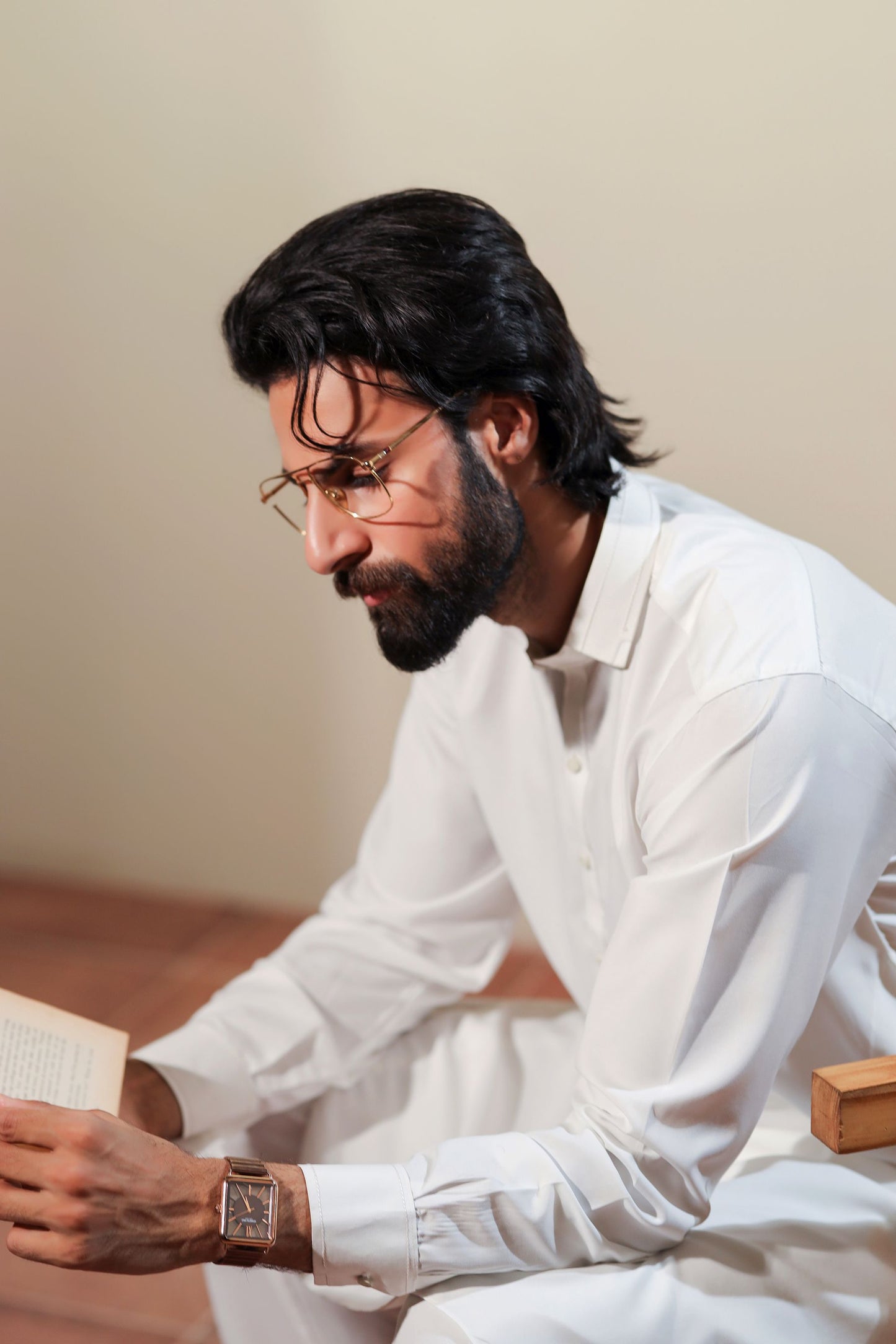 Ally's Classic White Wash & Wear Kurta Shalwar – Ready to Wear | MBA2