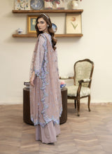 Embroidered Cotton Jacquard Suit with Panel Sharara Reet by Mona RBY4