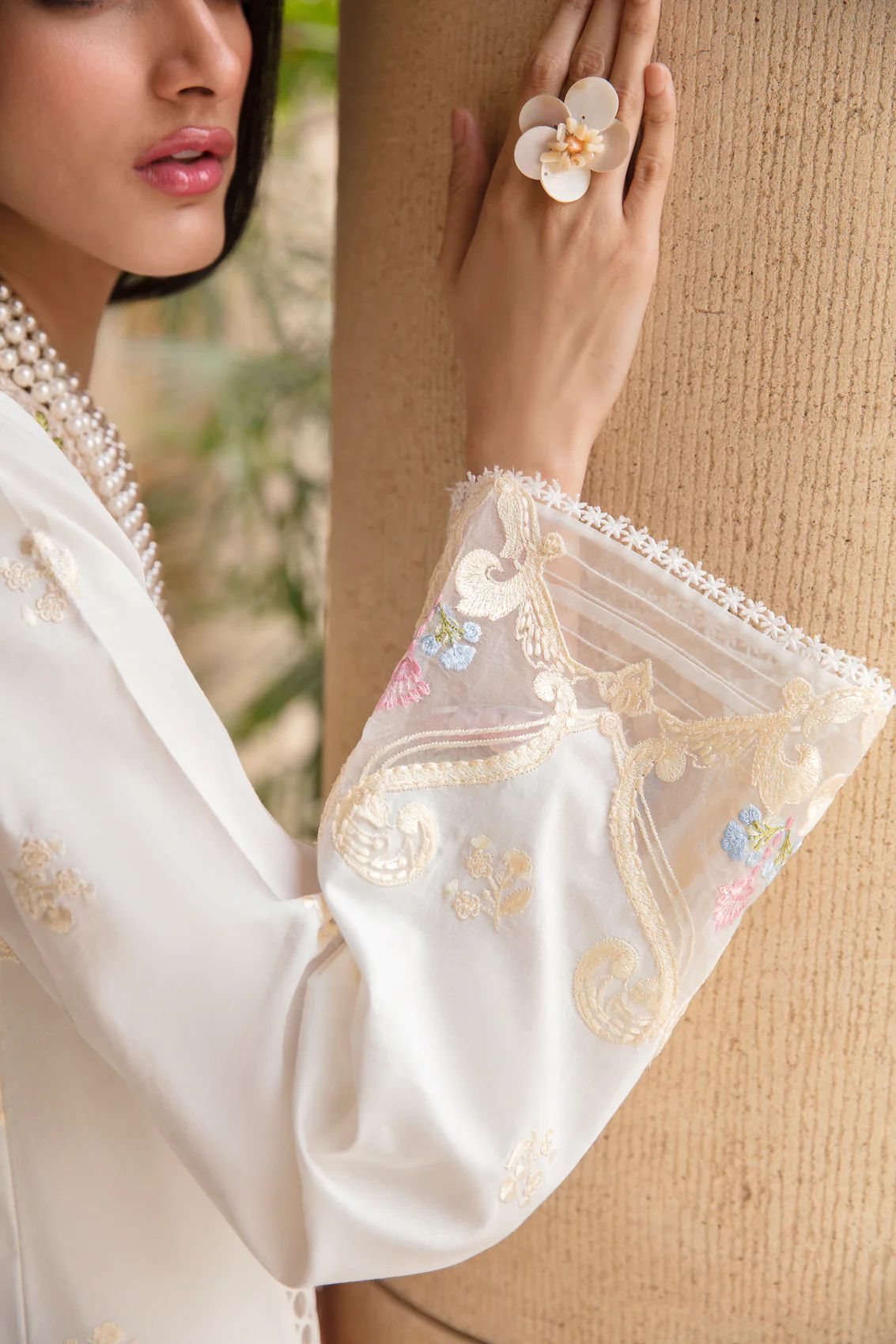 Sable Swiss Luxury Embroidered Lawn 12