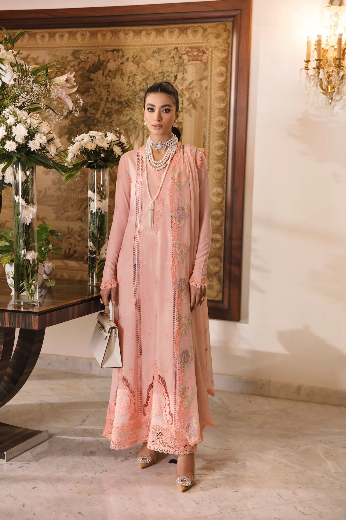 Sable Swiss Luxury Embroidered Lawn 13