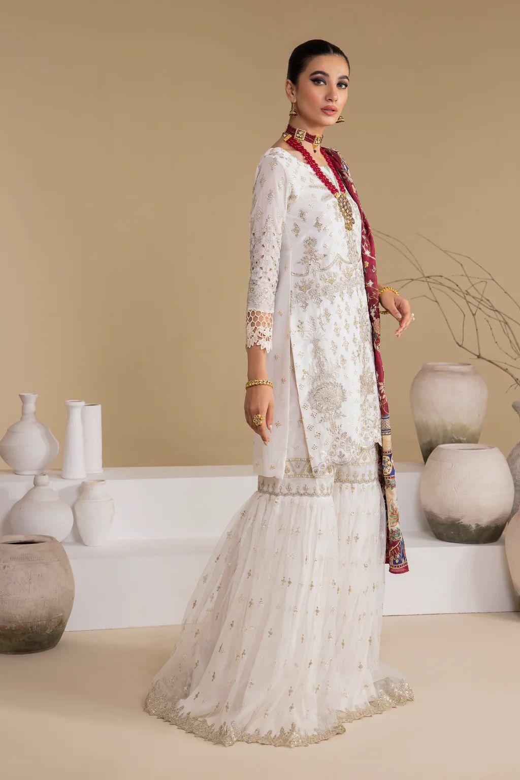 3pc Ready to Wear Chiffon Dress by Iznik Chinnon 24