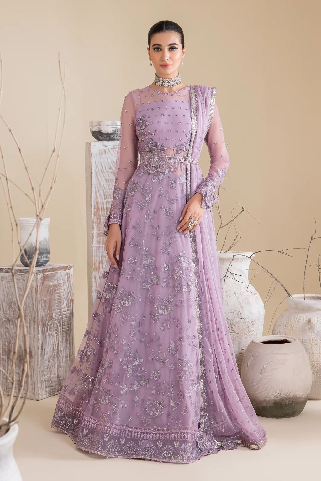 3pc Ready to Wear Chiffon Dress by Iznik Chinnon 25