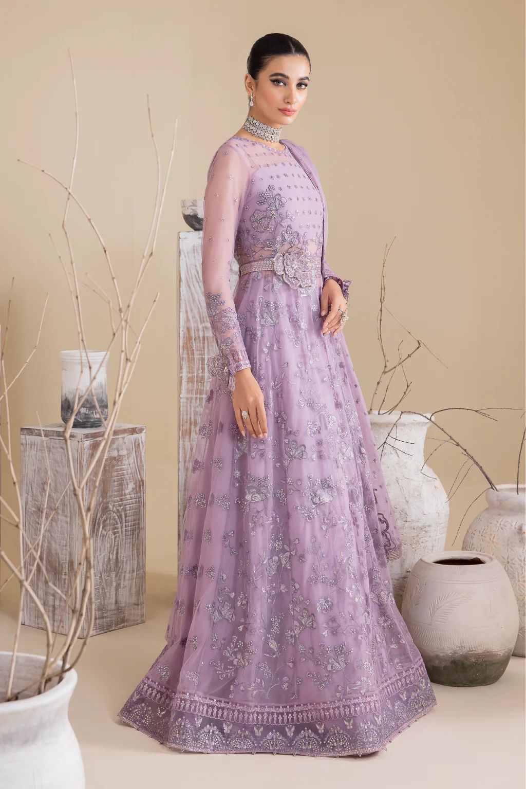 3pc Ready to Wear Chiffon Dress by Iznik Chinnon 25
