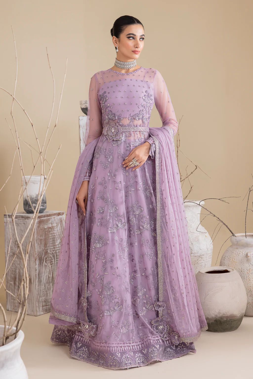 3pc Ready to Wear Chiffon Dress by Iznik Chinnon 25