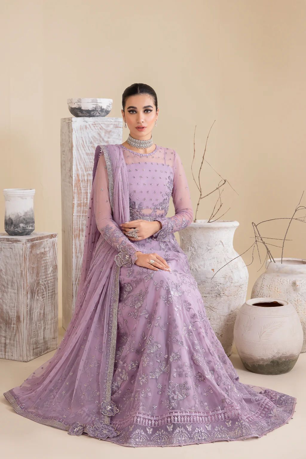 3pc Ready to Wear Chiffon Dress by Iznik Chinnon 25