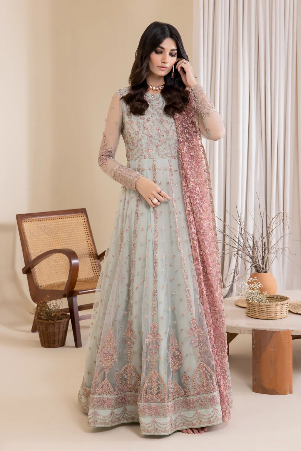 3pc Ready to Wear Chiffon Dress by Iznik Chinnon 27