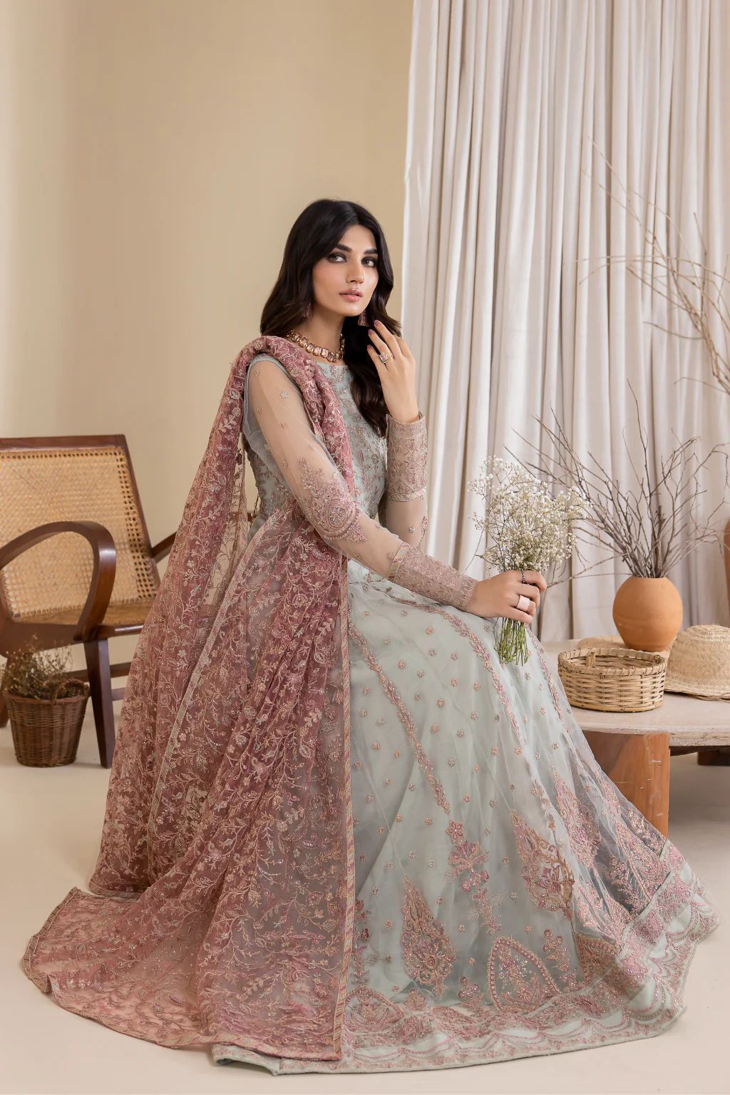 3pc Ready to Wear Chiffon Dress by Iznik Chinnon 27