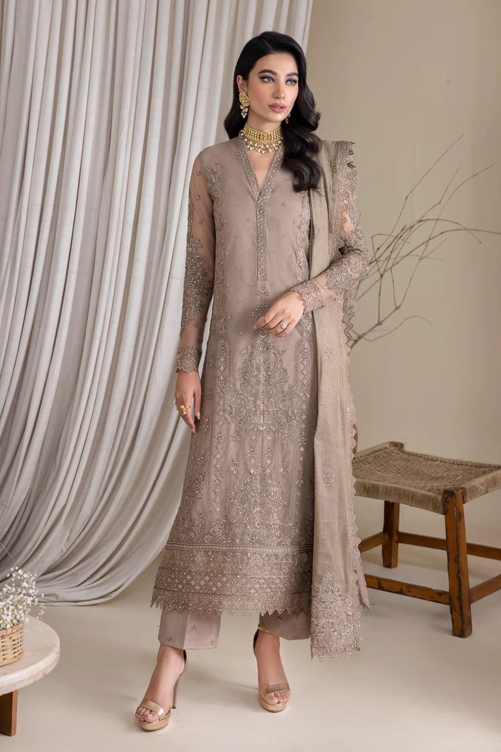 3pc Ready to Wear Chiffon Dress by Iznik Chinnon 30