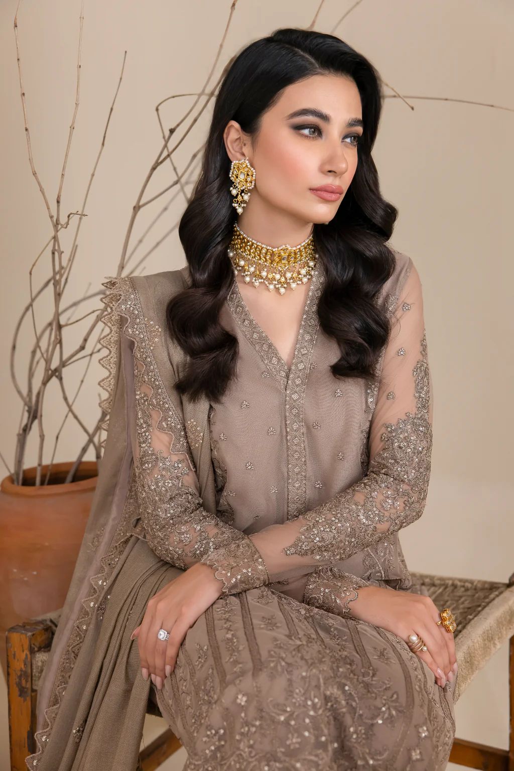 3pc Ready to Wear Chiffon Dress by Iznik Chinnon 30