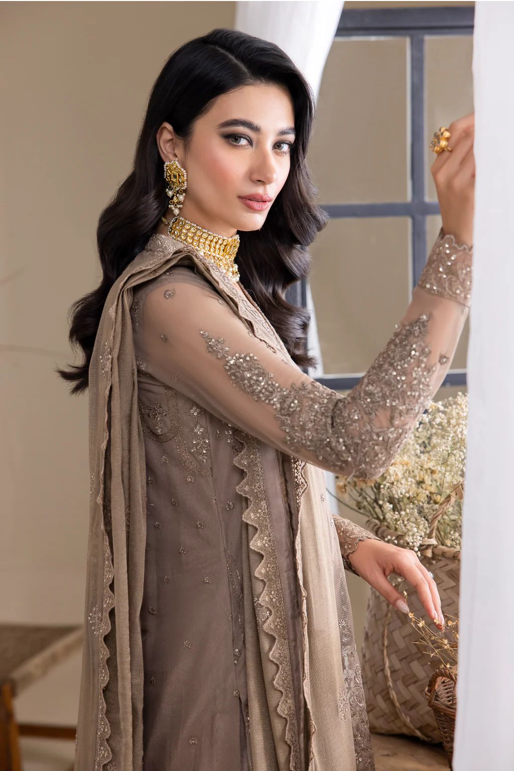 3pc Ready to Wear Chiffon Dress by Iznik Chinnon 30