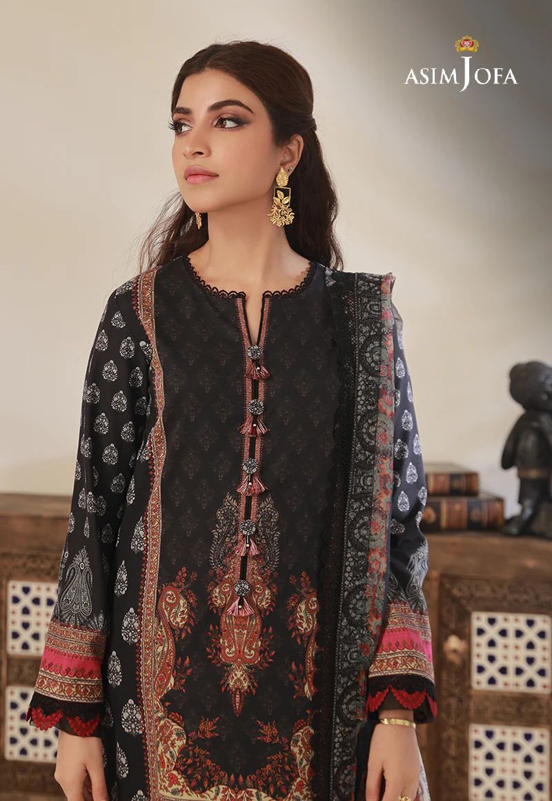 3pc Essential Prints from Asim Jofa Collection 17