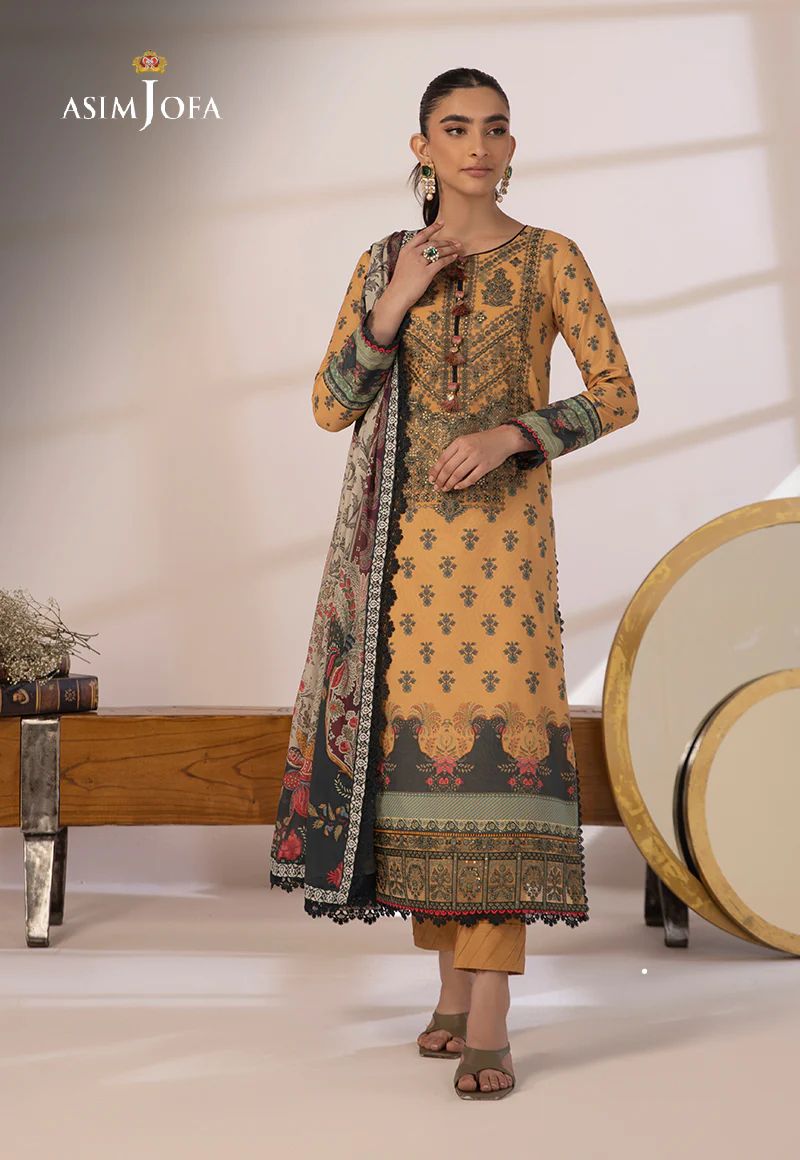 3pc Essential Prints from Asim Jofa Collection 20