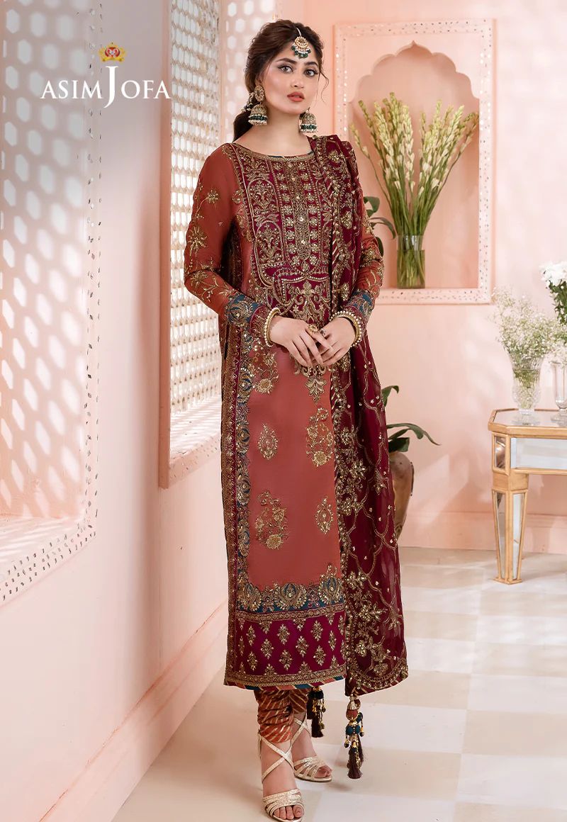 ASIM JOFA Chandni Chiffon Formals AJCC01
