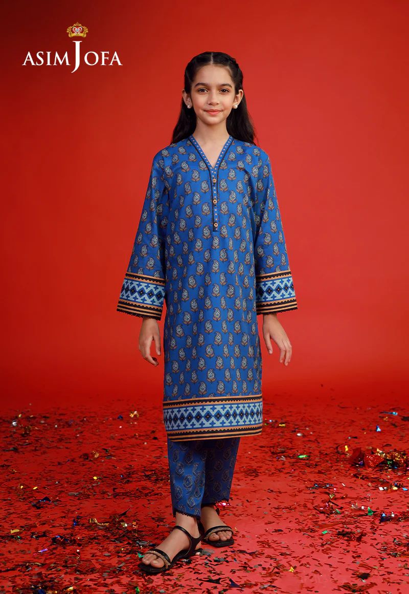 Asim Jofa Girls Printed Pret AJKP07