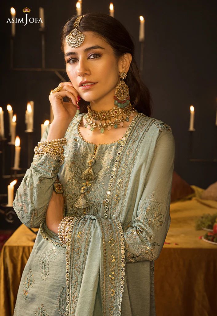 Asim Jofa Lucknowi Chikankari 09