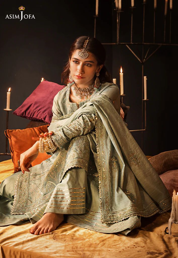 Asim Jofa Lucknowi Chikankari 09