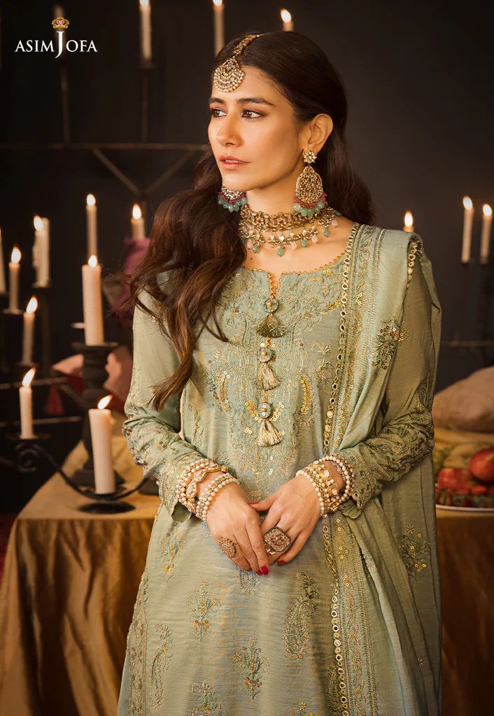 Asim Jofa Lucknowi Chikankari 09