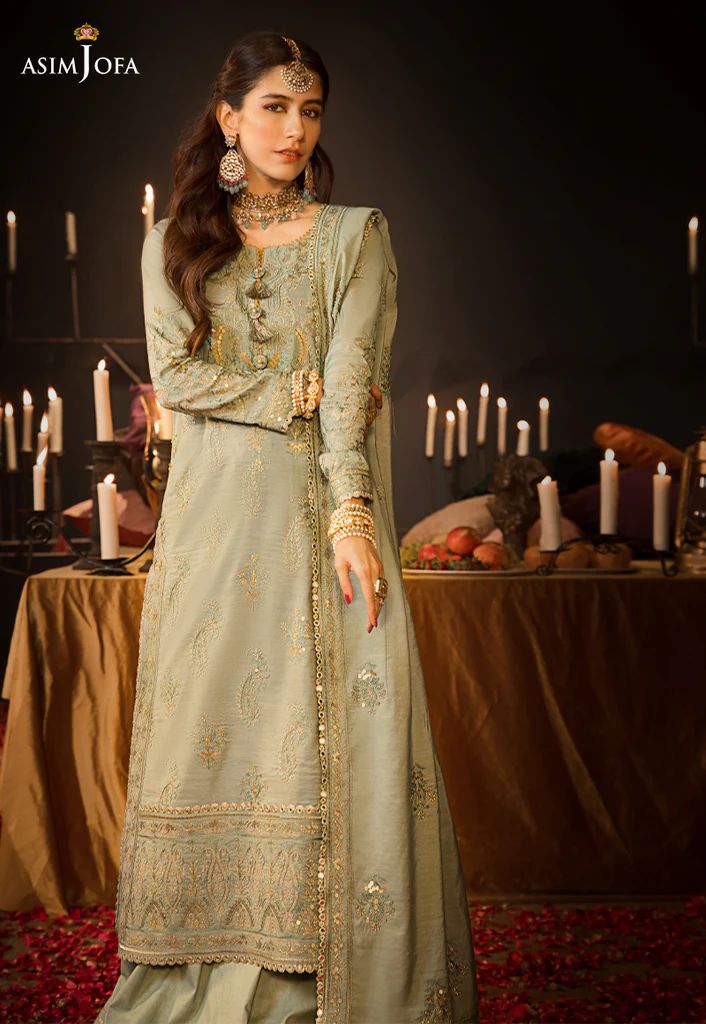 Asim Jofa Lucknowi Chikankari 09