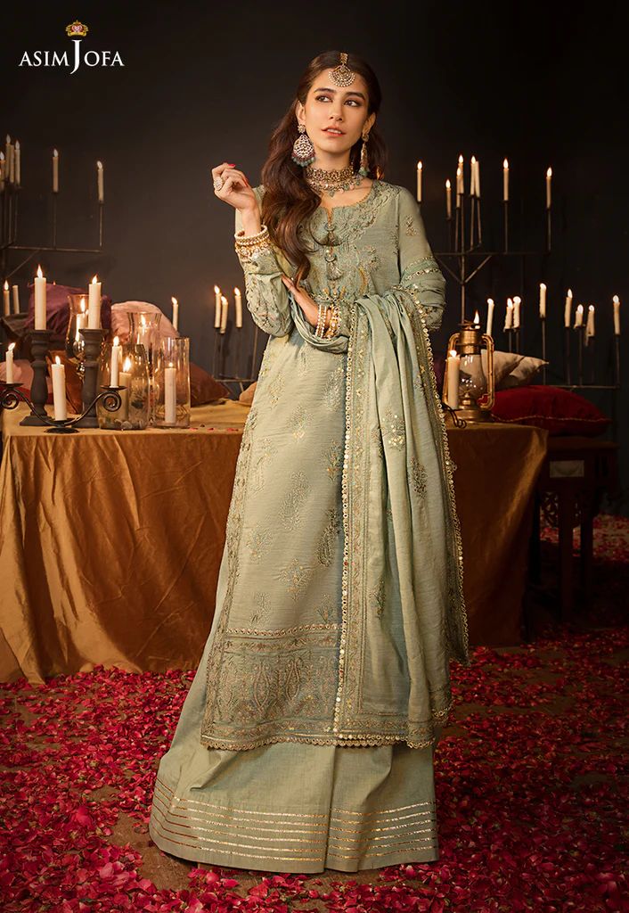 Asim Jofa Lucknowi Chikankari 09