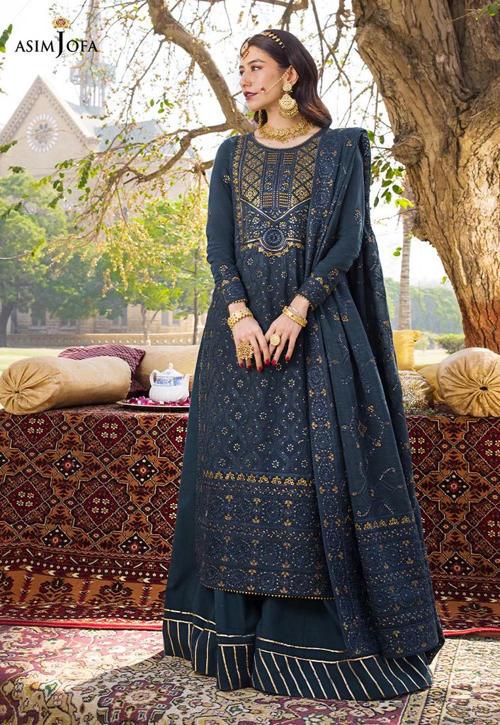 Asim Jofa Lucknowi Chikankari 10