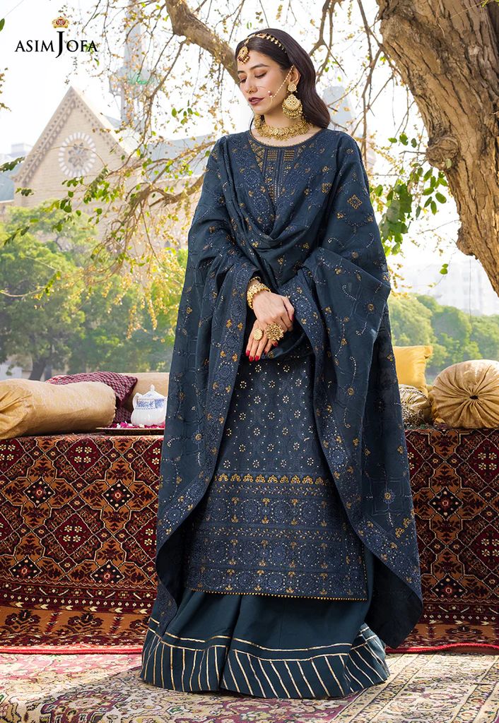 Asim Jofa Lucknowi Chikankari 10