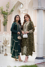 Chiffon Embroidered Formal Dress by Aleezay AZA22