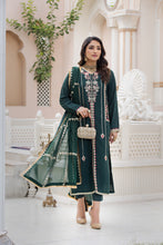 Chiffon Embroidered Formal Dress by Aleezay AZA22