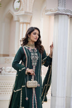 Chiffon Embroidered Formal Dress by Aleezay AZA22