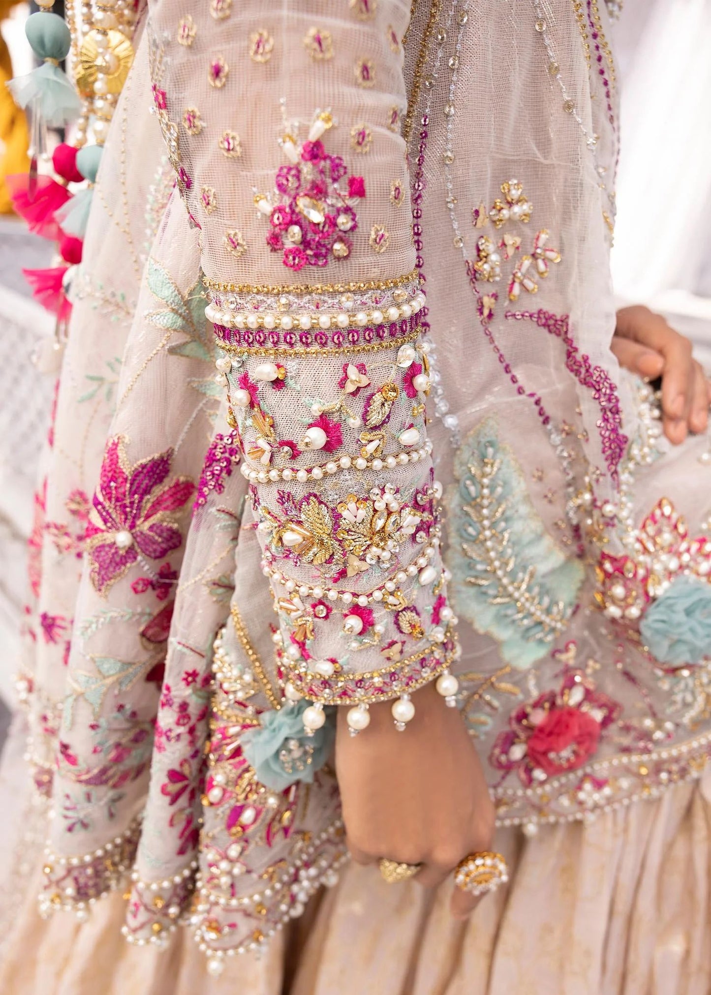 Luxury Formal handwork Peplum by Aroosh ARB6