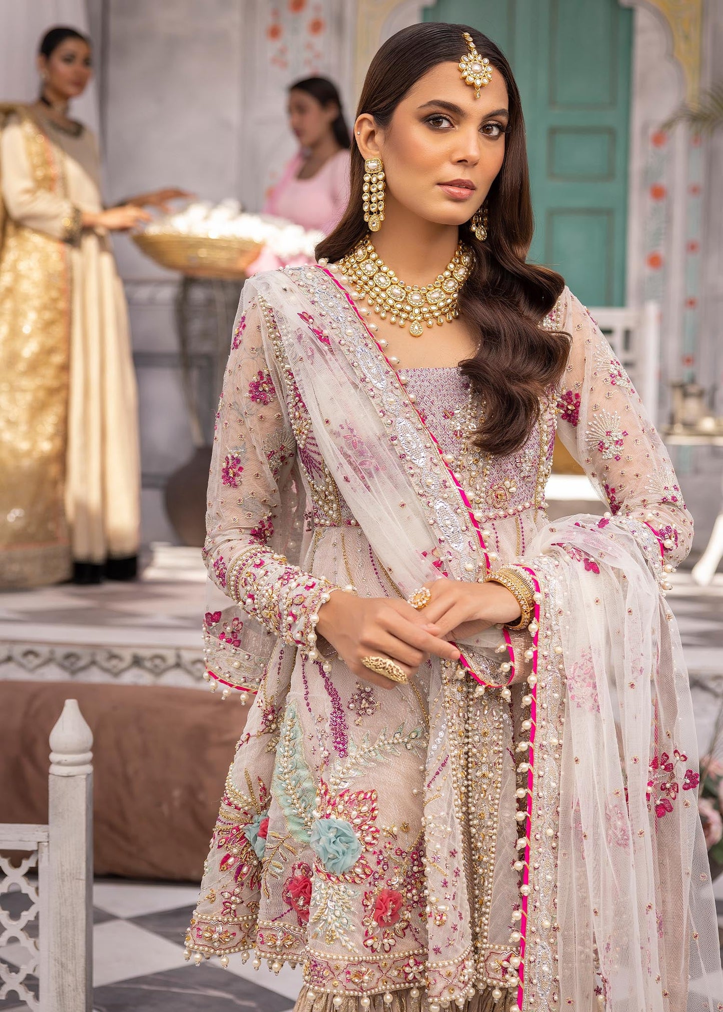 Luxury Formal handwork Peplum by Aroosh ARB6