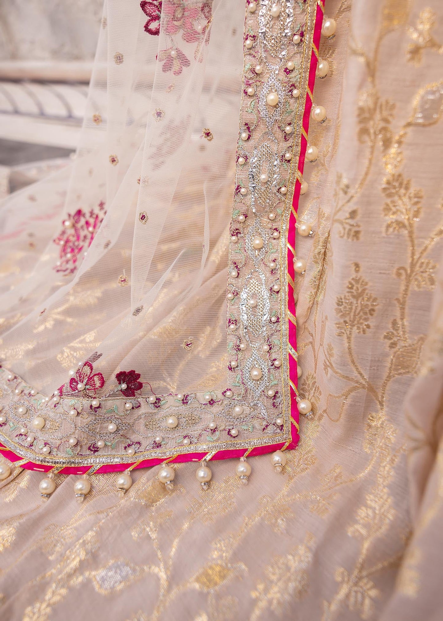 Luxury Formal handwork Peplum by Aroosh ARB6