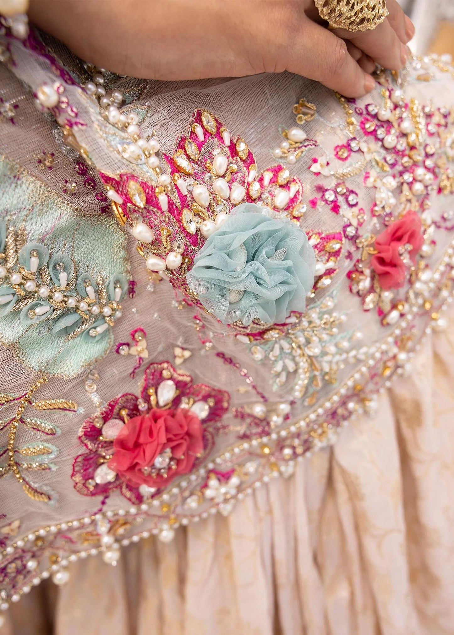 Luxury Formal handwork Peplum by Aroosh ARB6