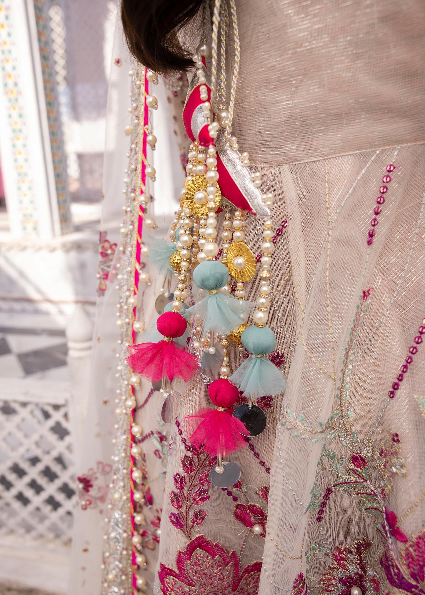 Luxury Formal handwork Peplum by Aroosh ARB6