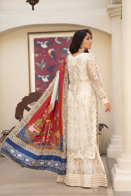 Arwah Organza Luxury Formal Dress VA6
