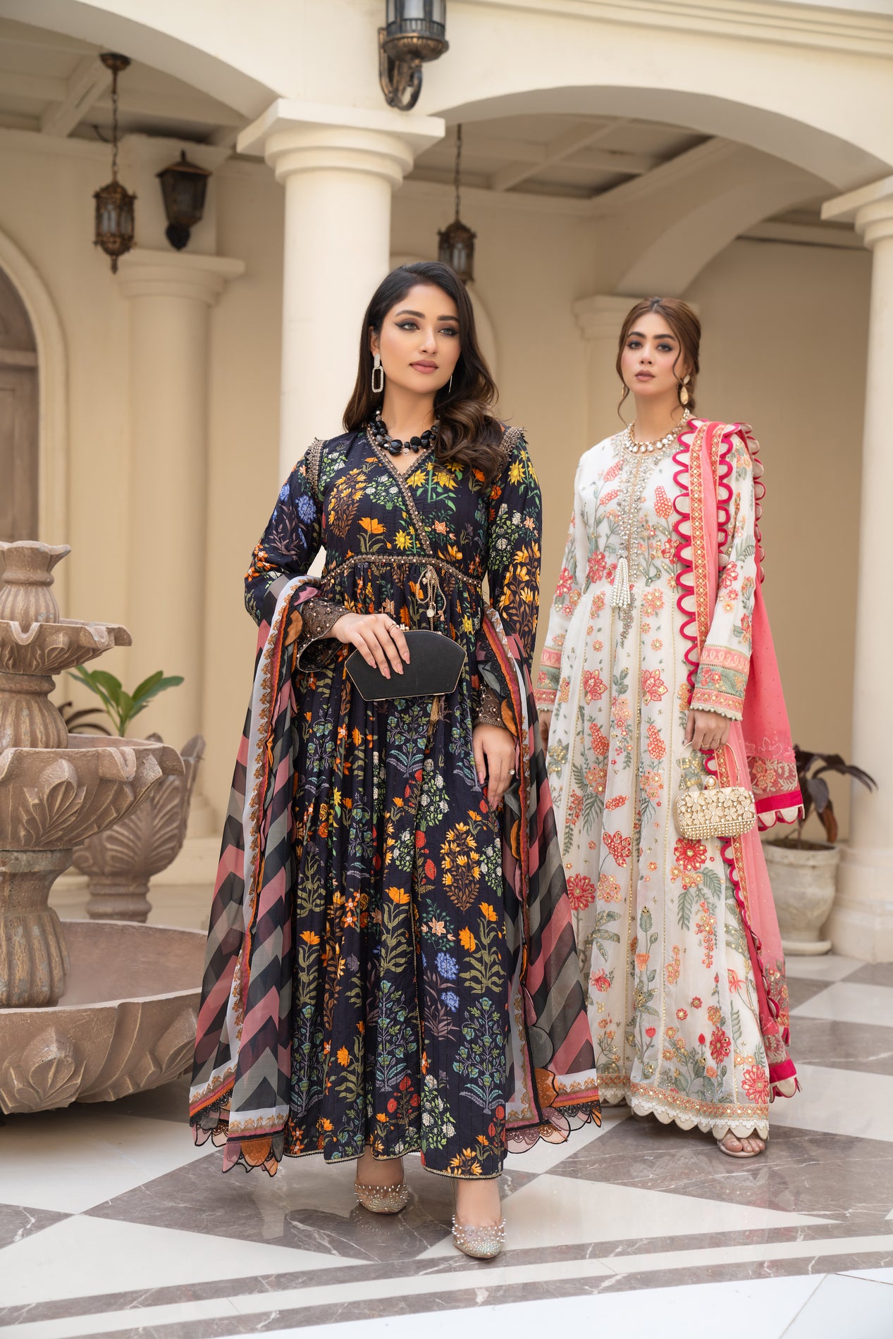 Arwah Chiffon Luxury Formal Dress VA8