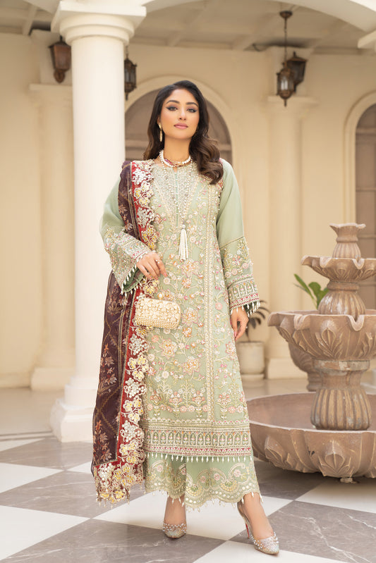 Arwah Organza Luxury Formal Dress VA1
