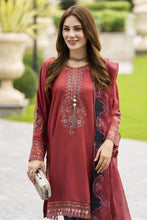 Lush by Aleezay – Dusty Rose Raw Silk 3pc Dress with Silk Dupatta Lush6