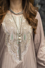 Lush by Aleezay – Smokey Taupe Raw Silk 3pc Dress Lush8