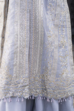 Icy Lavender Hand Embellished 3pc Formal Dress with Organza Dupatta SBS8