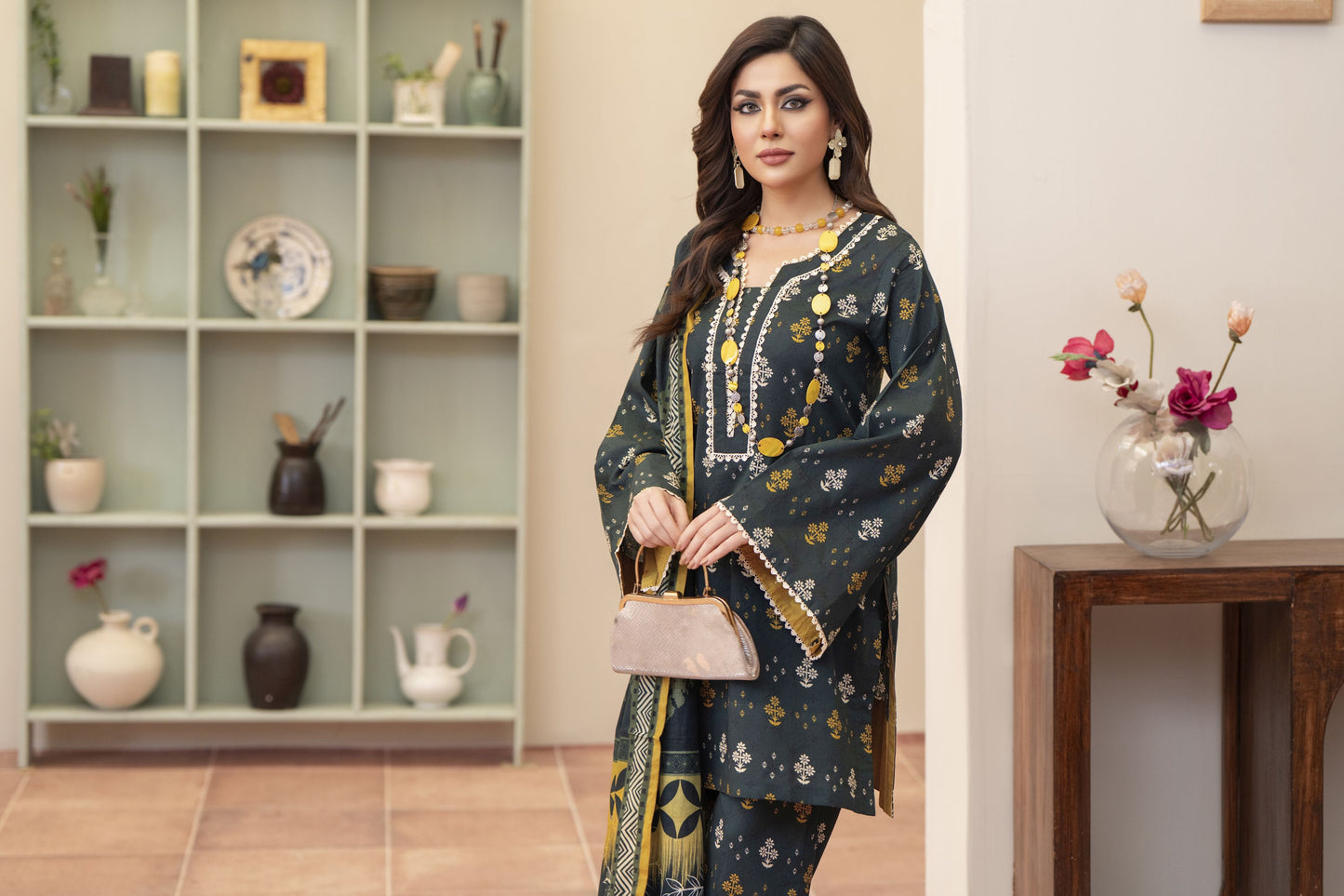 3pc Ready to Wear Breeze by Aabpara Printed Lawn Womenswear BBA6