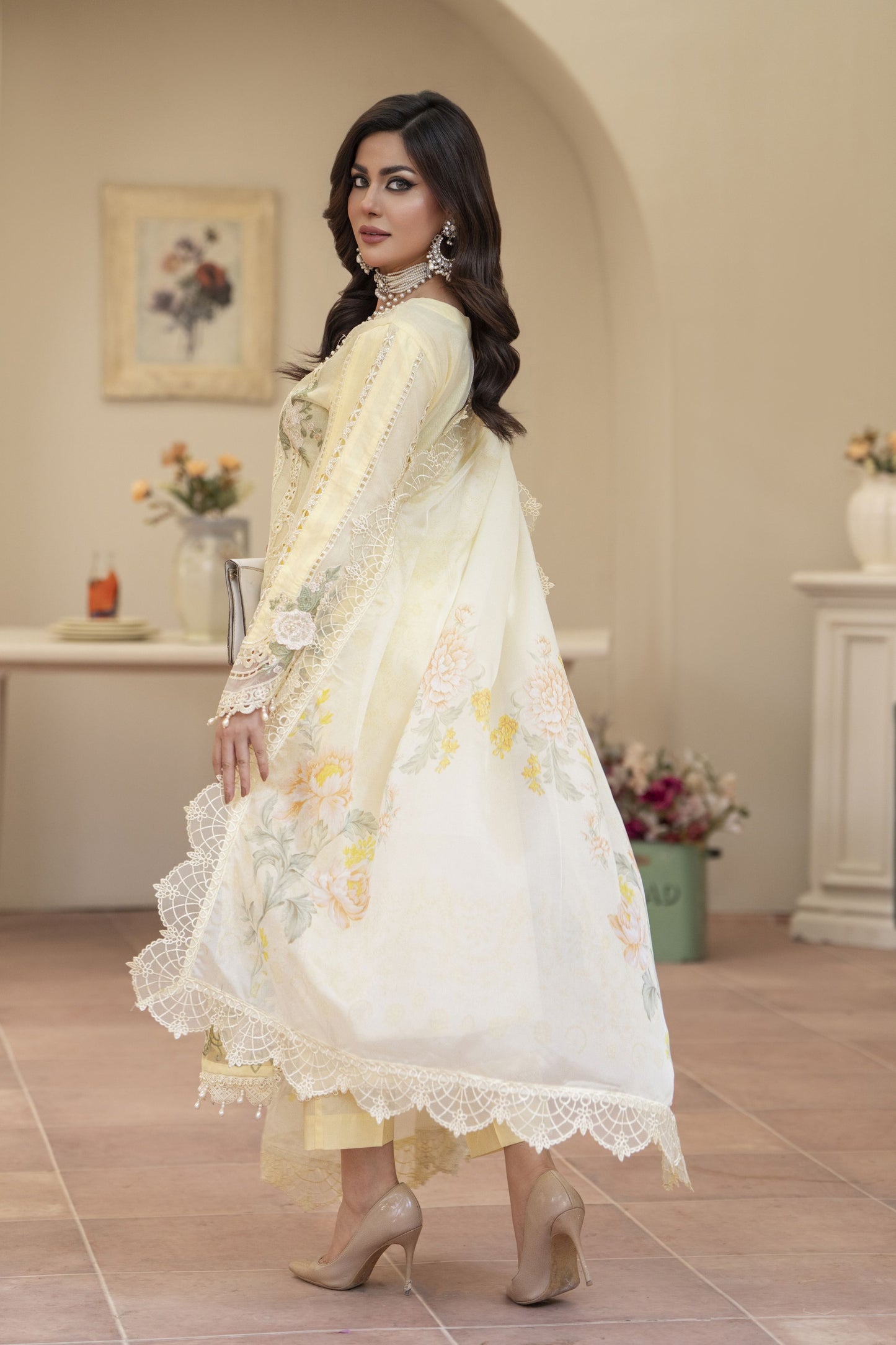 3pc Ready to Wear Luxury Lawn Collection by Silver 2025 SLL03