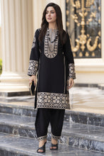 Cotton Canvas by Zaiwa – 2pc Black Cotton Shalwar Suit | CCZ5