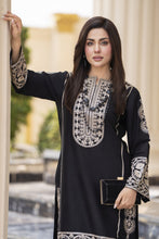 Cotton Canvas by Zaiwa – 2pc Black Cotton Shalwar Suit | CCZ5