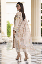 Cotton Canvas by Zaiwa – 3pc Beige Cotton Cutwork Suit CCZ7